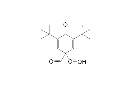 2,6-Di-tert-butyl-4-formyl-4-hydroperoxy-2,5-cyclohexadien-1-one