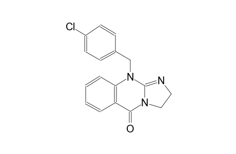 imidazo[2,1-b]quinazolin-5(3H)-one, 10-[(4-chlorophenyl)methyl]-2,10-dihydro-