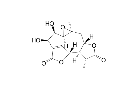 2.beta.,3.beta.-Dihydroxy-11.beta.,13-dihydrodeoymikanolide