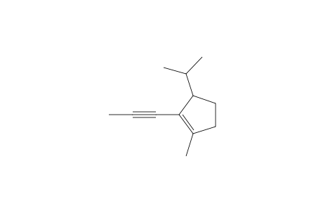 1-Methyl-3-propan-2-yl-2-prop-1-ynyl-cyclopentene