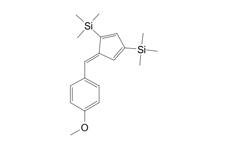 6-(4-METHOXYPHENYL)-1,3-BIS-(TRIMETHYLSILYL)-FULVENE