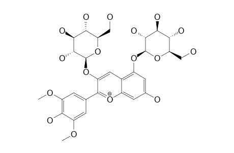 MALVIDIN-3,5-DI-O-BETA-D-GLUCOPYRANOSIDE