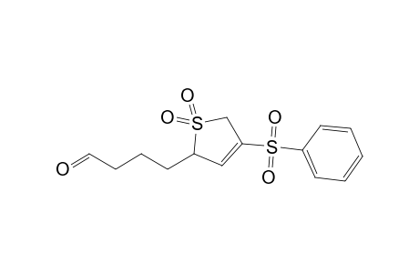 4-(4-besyl-1,1-diketo-2,5-dihydrothiophen-2-yl)butyraldehyde