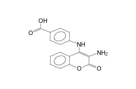 3-amino-4-(4-carboxyanilino)coumarine