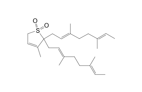 (2'E)-2,2-bis(3',7'-dimethylocta-2',6'-dienyl)-3-methyl-2,5-dihydrothiophen 1,1-dioxide