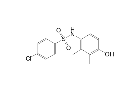 4-chloro-N-(4-hydroxy-2,3-dimethylphenyl)benzenesulfonamide