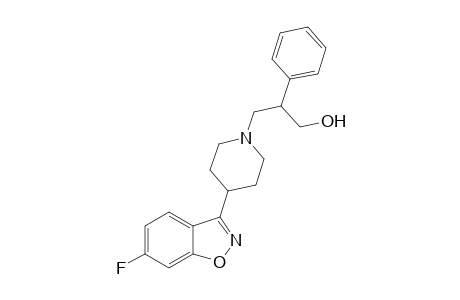 3-(4-(6-fluoro-1,2-benzisoxazol-3-yl)piperidino)-2-phenylpropanol
