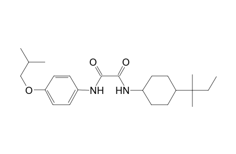 N-(4-tert-amylcyclohexyl)-N'-(4-isobutoxyphenyl)oxamide