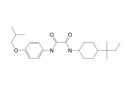 N-(4-tert-amylcyclohexyl)-N'-(4-isobutoxyphenyl)oxamide