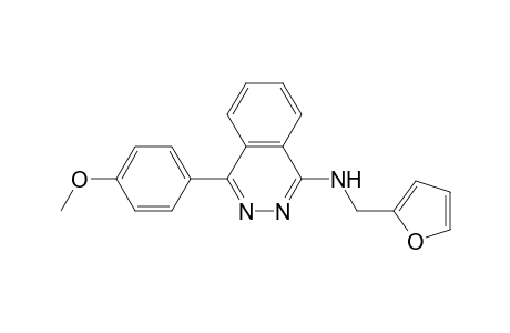 N-(Furan-2-ylmethyl)-4-(4-methoxyphenyl)-1-phthalazinamine