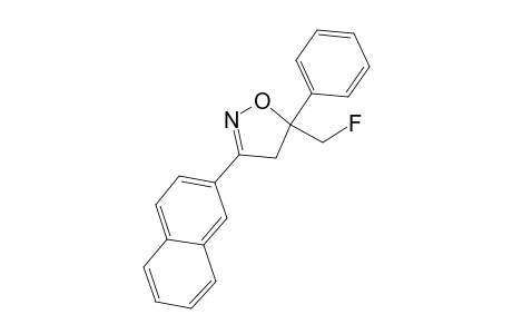 5-(Fluoromethyl)-3-(naphthalen-2-yl)-5-phenyl-4,5-dihydroisoxazole