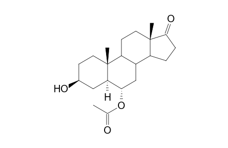 3.beta.-Hydroxy-17-oxo-5.alpha.-androstan-6.alpha.-yl acetate