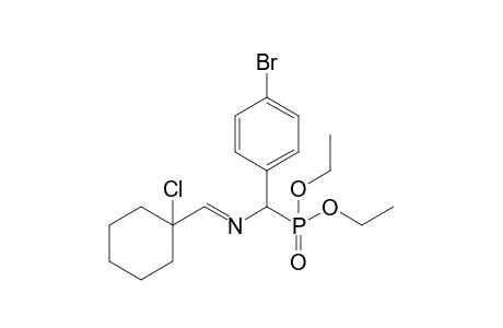 (E)-[(4-bromophenyl)-diethoxyphosphoryl-methyl]-[(1-chlorocyclohexyl)methylene]amine