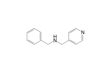 1-phenyl-N-(4-pyridylmethyl)methanamine