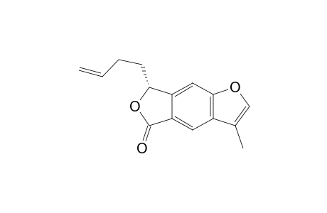 Benzo[1,2-b:4,5-c']difuran-5(7H)-one, 7-(3-butenyl)-3-methyl-, (R)-