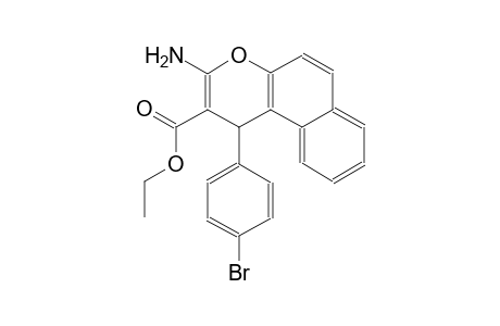ethyl 3-amino-1-(4-bromophenyl)-1H-benzo[f]chromene-2-carboxylate