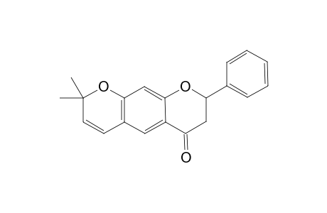 2,3-Dihydro-8,8-dimethyl-2-phenyl-4H,8H-benzo[b,b']dipyran-4-one