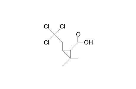 2,2-Dimethyl-cis-3-(2,2,2-trichloro-ethyl)-cyclopropanecarboxylic acid