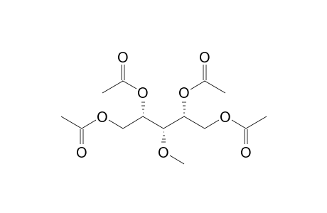 3-O-Methyl-1,2,4,5-tetra-O-acetyl-xylitol