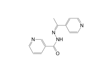 N'-[(Z)-1-(4-pyridinyl)ethylidene]nicotinohydrazide