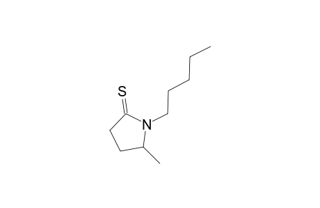 5-Methyl-1-pentylpyrrolidine-2-thione