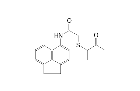acetamide, N-(1,2-dihydro-5-acenaphthylenyl)-2-[(1-methyl-2-oxopropyl)thio]-