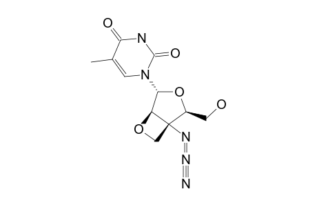 (1R,2S,4S,5R)-1-AZIDO-2-HYDROXYMETHYL-4-(THYMIN-1-YL)-3,6-DIOXABICYCLO-[3.2.0]-HEPTANE