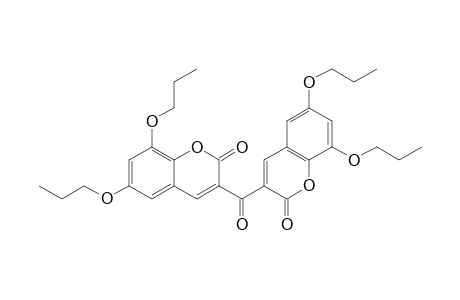2H-1-benzopyran-2-one, 3,3'-carbonylbis[6,8-dipropoxy-