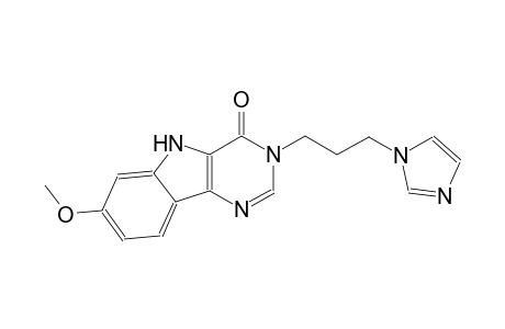 3-[3-(1H-imidazol-1-yl)propyl]-7-methoxy-3,5-dihydro-4H-pyrimido[5,4-b]indol-4-one