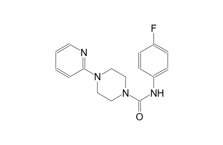 N-(4-fluorophenyl)-4-(2-pyridinyl)-1-piperazinecarboxamide