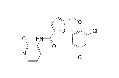 N-(2-chloro-3-pyridinyl)-5-[(2,4-dichlorophenoxy)methyl]-2-furamide