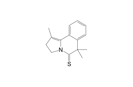 1,6,6-trimethyl-2,3-dihydropyrrolo[2,1-a]isoquinoline-5-thione