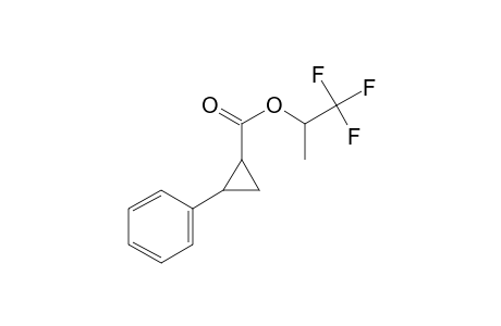 Cyclopropanecarboxylic acid, trans-2-phenyl-, 1,1,1-trifluoroprop-2-yl ester