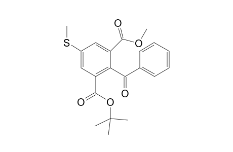 1-Butyl-3-methyl 2-benzoyl-5-(methylsulfanyl)isophthalate