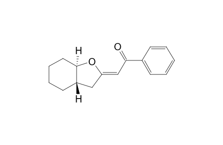 (Z)-.alpha.-(trans-Octahydro-2-benzo[b]furylidene)acetophenone