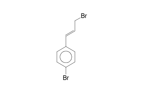Benzene, 1-bromo-4-(3-bromo-1-propenyl)-