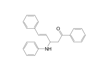 1,5-Diphenyl-3-(N-phenylamino)-4-penten-1-one