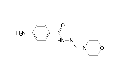 4-amino-N-[morpholinomethyleneamino]benzamide
