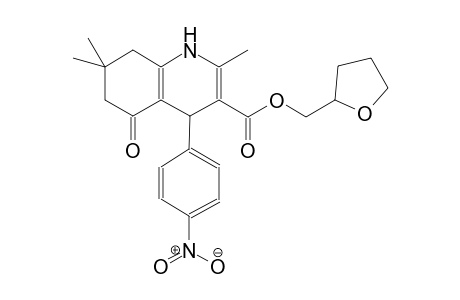 3-quinolinecarboxylic acid, 1,4,5,6,7,8-hexahydro-2,7,7-trimethyl-4-(4-nitrophenyl)-5-oxo-, (tetrahydro-2-furanyl)methyl ester
