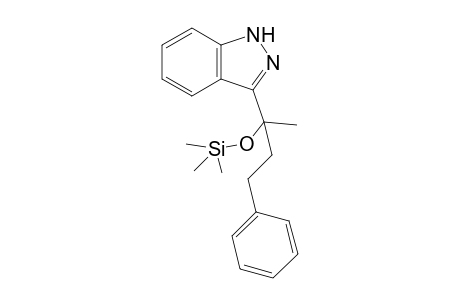 2-(1H-indazol-3'-yl)-4-phenyl-2-[(trimethylsilyl)oxy]-butane