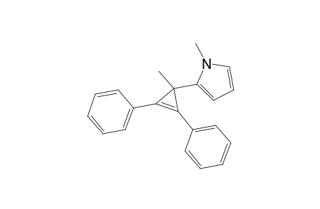 1-Methyl-2-(1-methyl-2,3-diphenyl-2-cyclopropen-1-yl)-1H-pyrrole