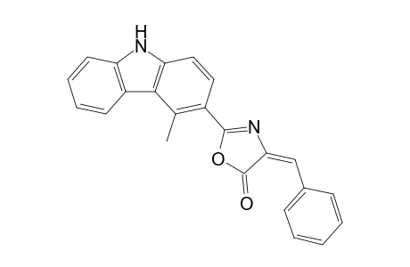 2-(4-Methyl-9H-carbazol-3-yl)-4-benzylidene-oxazol-5(4H)-one