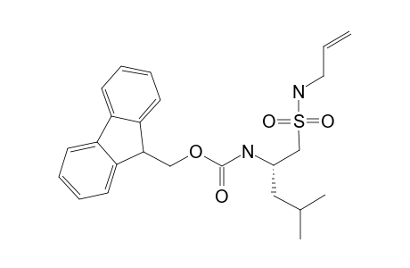 N-[(1S)-1-(allylsulfamoylmethyl)-3-methyl-butyl]carbamic acid 9H-fluoren-9-ylmethyl ester