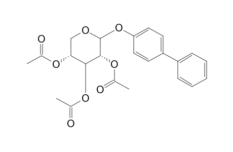 4-biphenylyl beta-D-xylopyranoside, triacetate