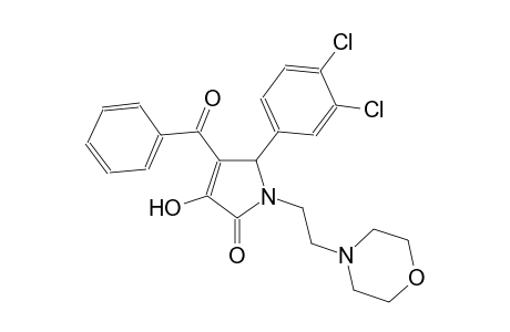 4-benzoyl-5-(3,4-dichlorophenyl)-3-hydroxy-1-[2-(4-morpholinyl)ethyl]-1,5-dihydro-2H-pyrrol-2-one