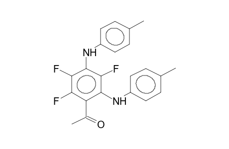 2,4-(PARA-TOLUIDINO)-3,5,6-TRIFLUOROACETOPHENONE