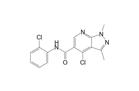 2',4-dichloro-1,3-dimethyl-1H-pyrazolo[3,4-b]pyridine-5-carboxanilide