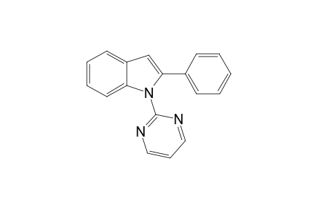 2-Phenyl-1-(pyrimidin-2-yl)-1H-indole