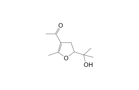 1-[4,5-Dihydro-5-(1-hydroxy-1-methylethyl)-2-methylfuran-3-yl]ethanone