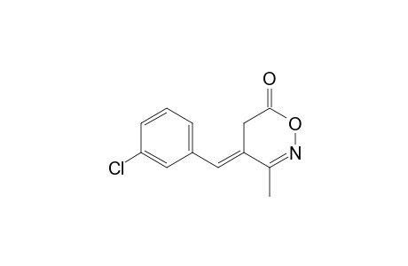 4-(3-Chlorobenzylidene)-3-methyl-4,5-dihydrooxazin-6-one